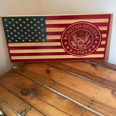 United States Army Wood Sign