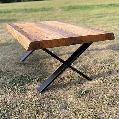 Live Edge Red Pine Coffee Table