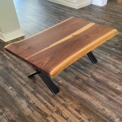 Live Edge Walnut Coffee Table